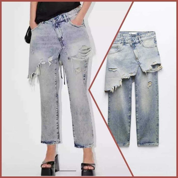 Риза/Гащеризон Zara/дънки Zara