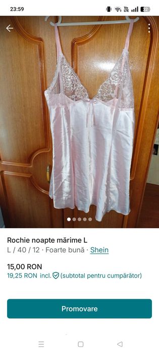 Rochie noapte dama mărime L