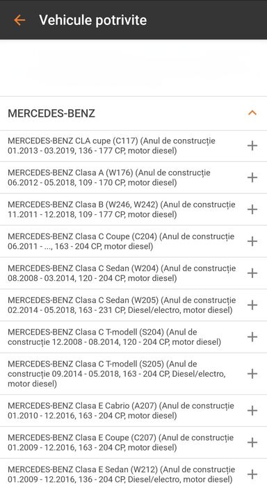 Întinzător lanț distribuție pentru Mercedes  Benz