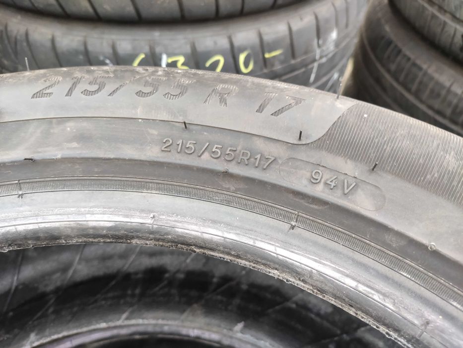 4бр Летни гуми 215 55 17 - Michelin