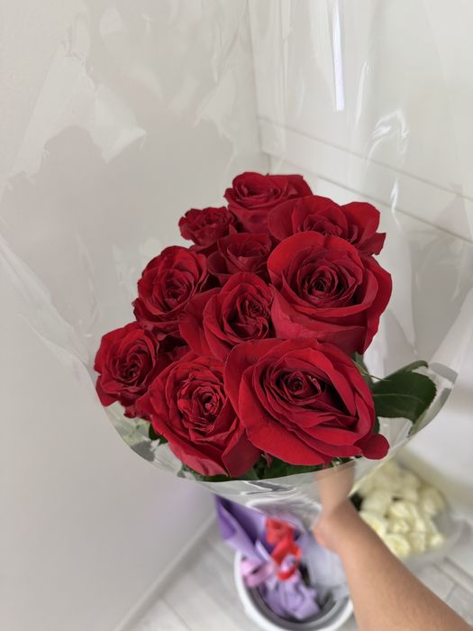Букет розы 11 шт