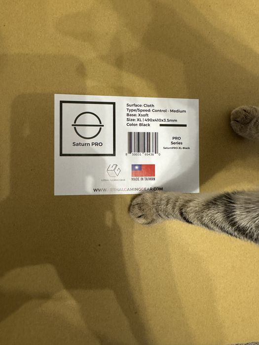 Mousepad Lethal Gaming Gear Saturn Pro XSoft