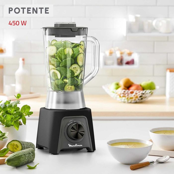 Блендер Moulinex Blendeo+ (LM2C08F0) 450W, 1.5L, 2 скорости