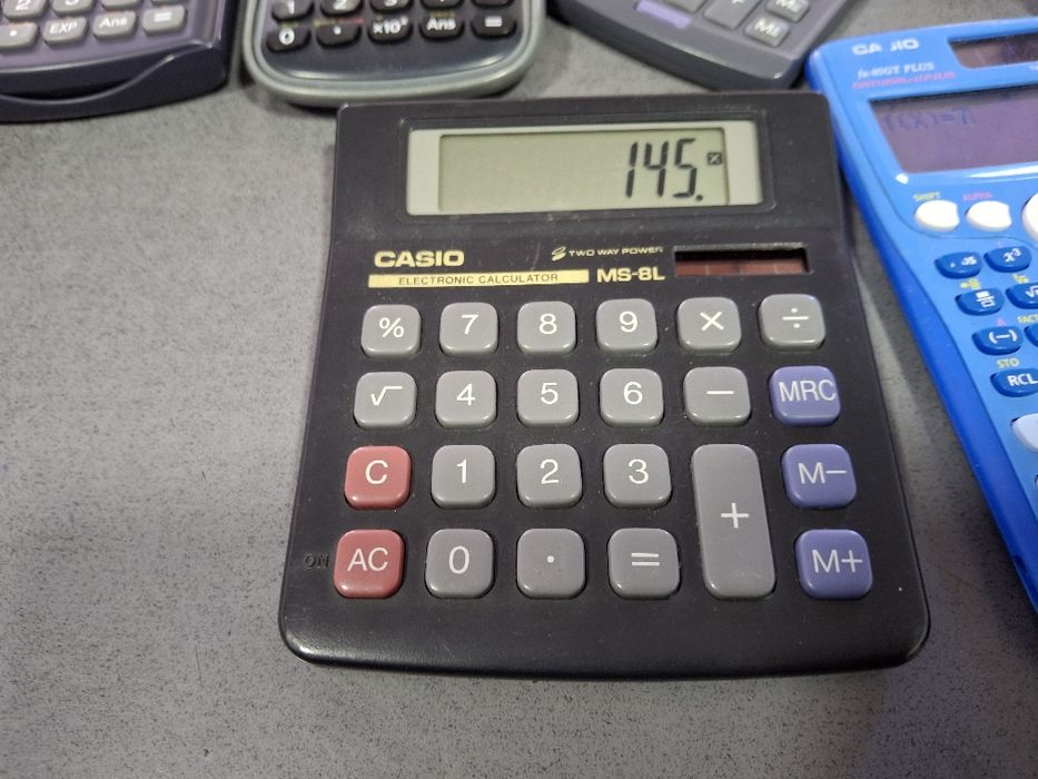 Calculatoare științifice Sharp,Mbo,Casio