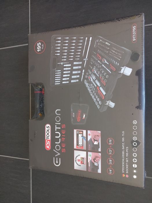 EVOLUTION 917.0795 Ks Tools Комплект ИНСТРУМЕНТИ ГЕДОРЕ 195 части