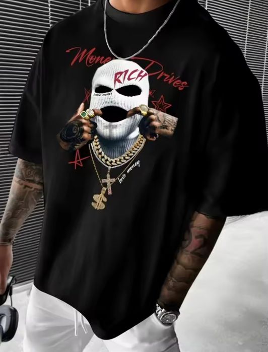 Tricou Money Rich L si XL