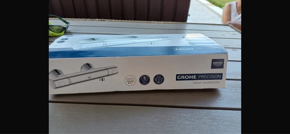 Vand baterie dus Grohe