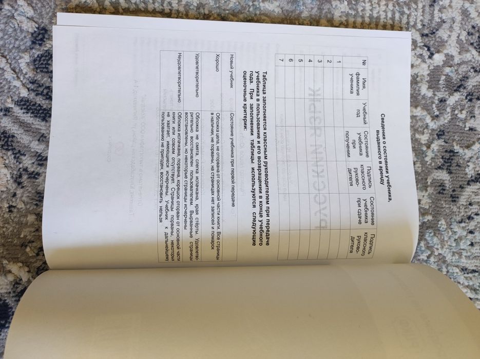 Русский язык 10 класс, школьный учебник