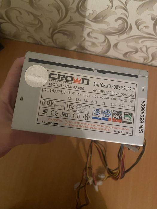 Блок питания на 400Вт, CM-PS400