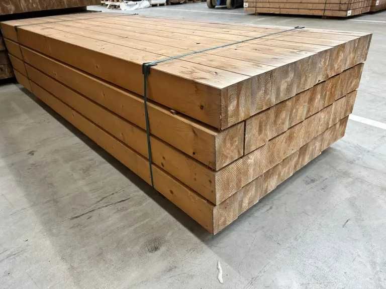 сухи импрегнирани дървени греди