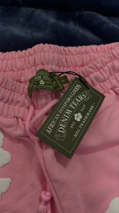 Pantaloni Denim Tears originali cu eticheta si bon