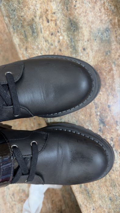 Кожени боти Karl Lagerfeld