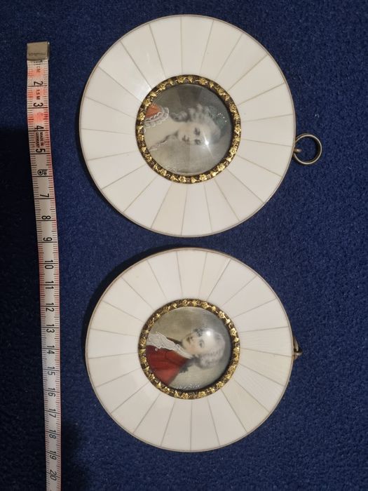 mini tablouri cu rama placute fildes vintage retro colectie in iasi