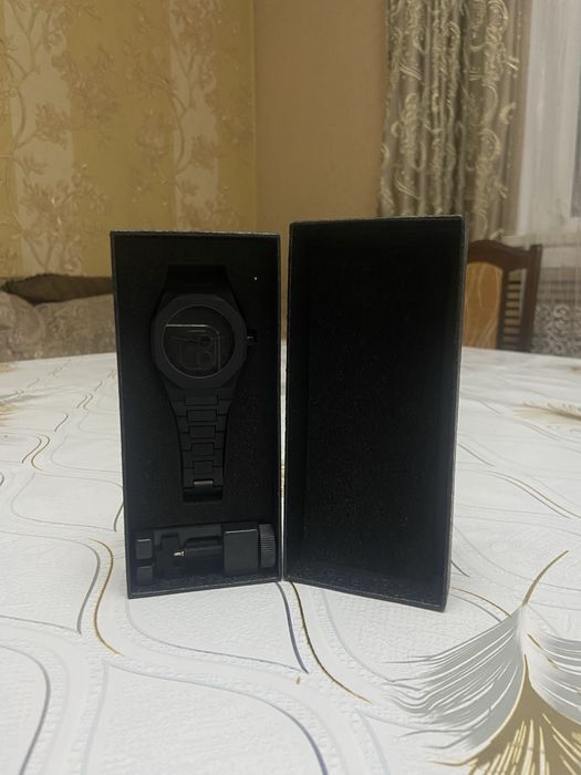 Часы матовый цветь