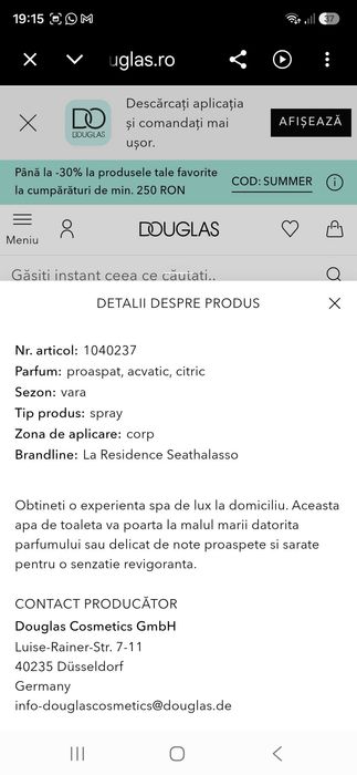 Parfum femei Douglas