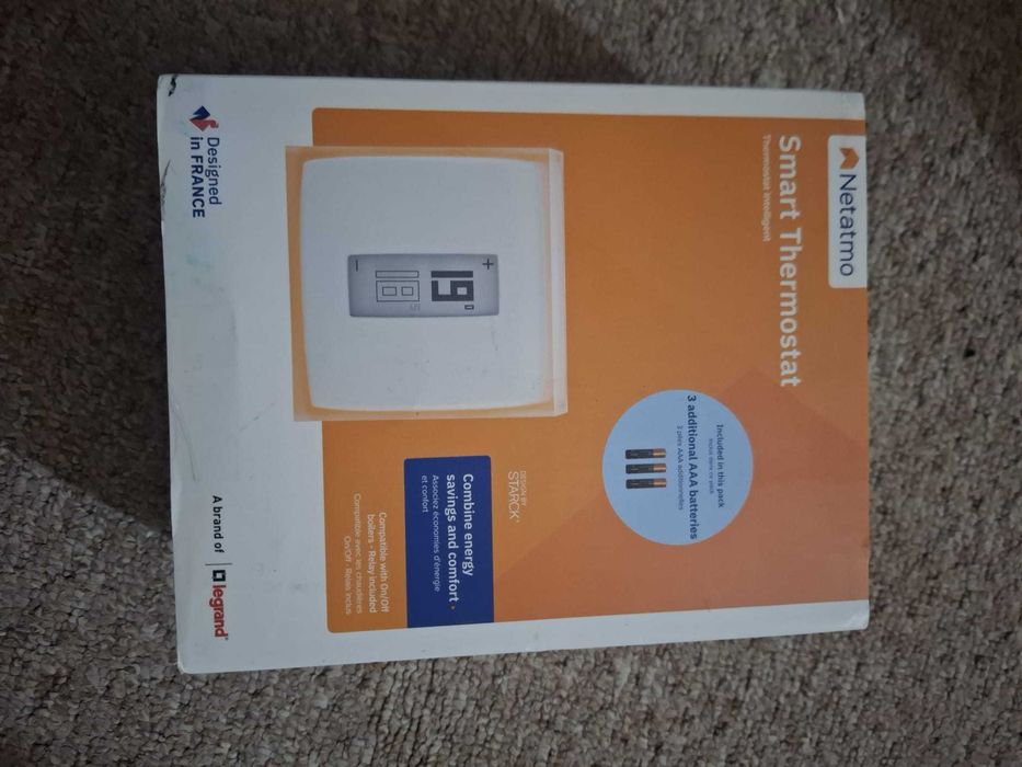 Termostat inteligent Netatmo NTH01-EN-EU