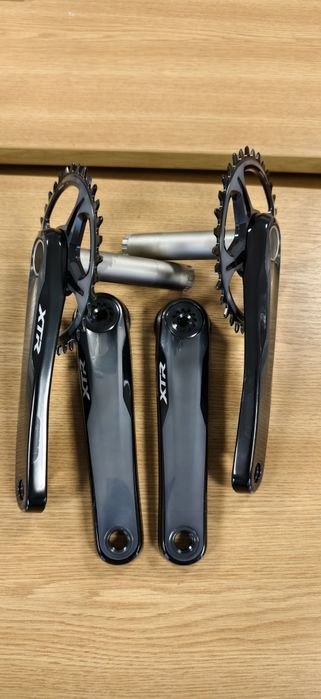 Курбели с плоча : SHIMANO XTR FC-M9100-12-1 /34Т / 170.175 mm