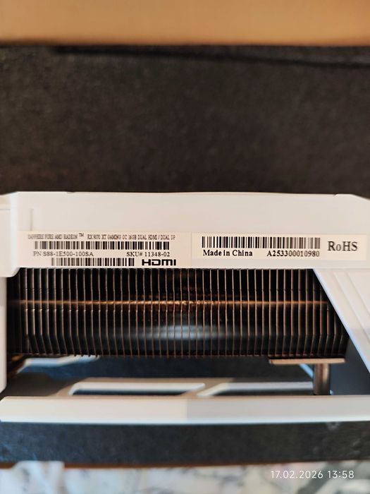 Видеокарта Sapphire Pure AMD Radeon RX 9070 XT OC 16GB - Гаранция!