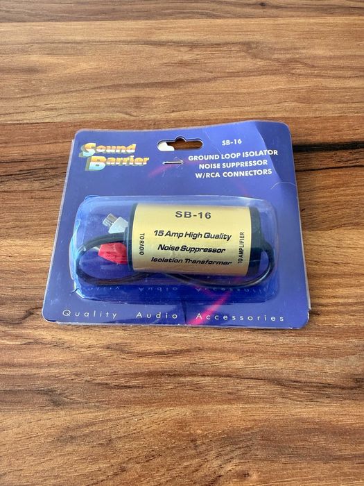 RCA аудио филтър, 2xRCA мъжки, 2xRCA женски, шумоизолация