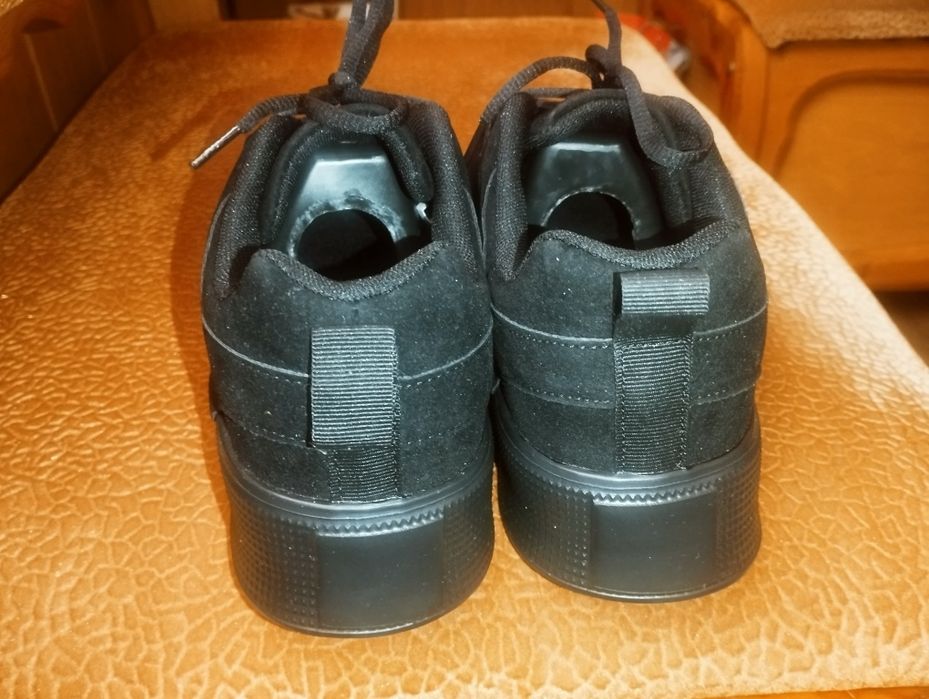 Мужские Винтажные Однотонные туфли