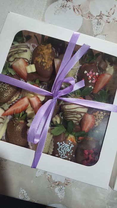 Клубника в шоколаде