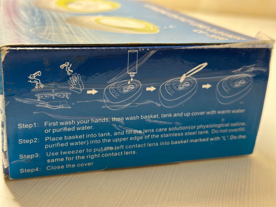 Aparat de curățare cu ultrasunete pentru lentile de contact CE-3200