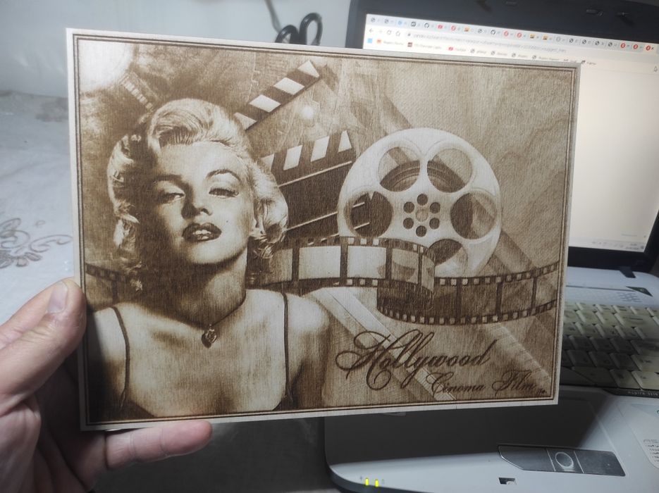 Станок чпу лазерный 10w, с компрессором, новый..