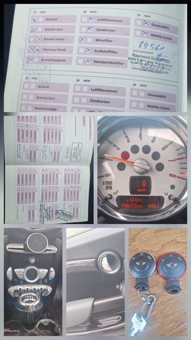 MINI Cooper R56 (2009) • 96.000 KM Reali (Carte Service) • Trapă Panoramică • 2 Chei