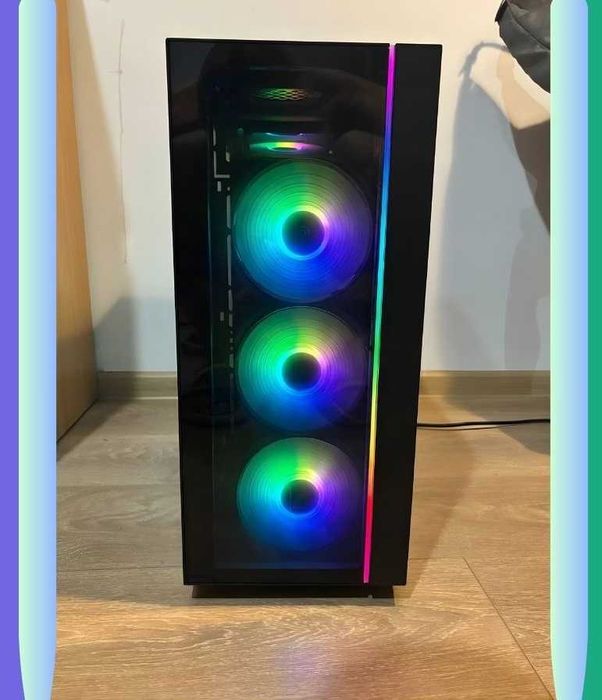 Геймърски компютър + Монитор (Подарък) / Ryzen 5 2600 / RX 5600 XT / 24GB RAM