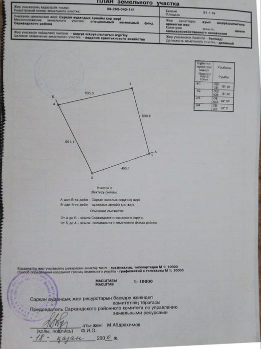 Фазенда 3.3г город Саркан