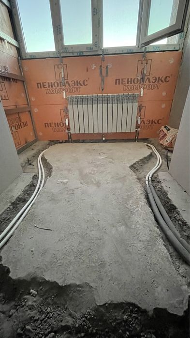 Отопление монтаж