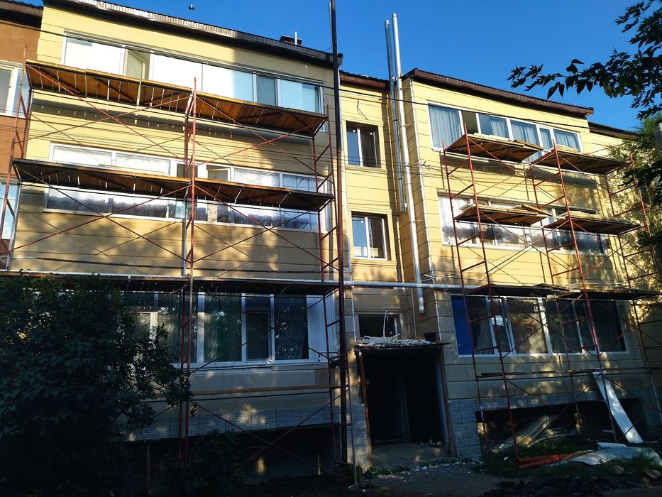 Услуги облицовки домов фассадов