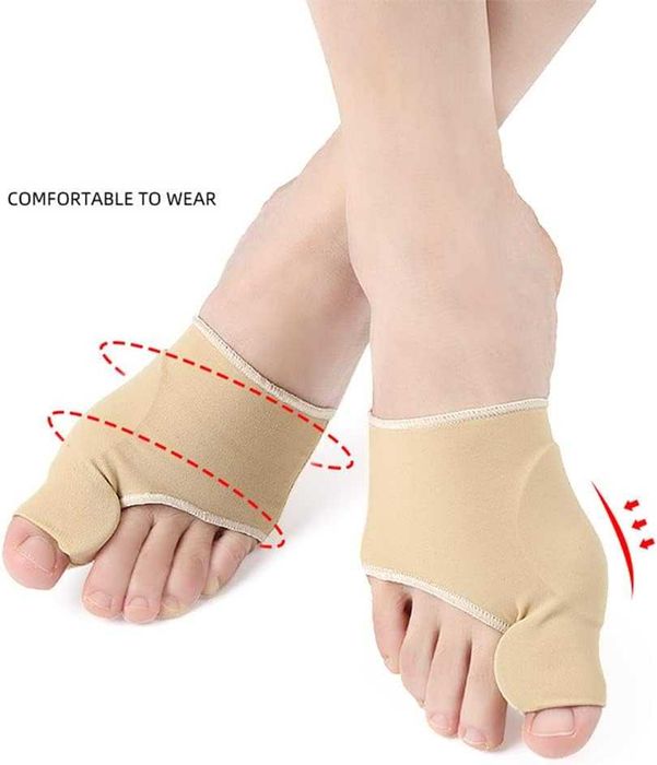 Set 2 separatoare degete corectoare monturi din gel marime universala