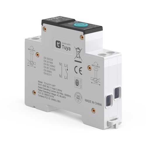 TONGOU WiFi DIN Smart Switch 40A с измерване