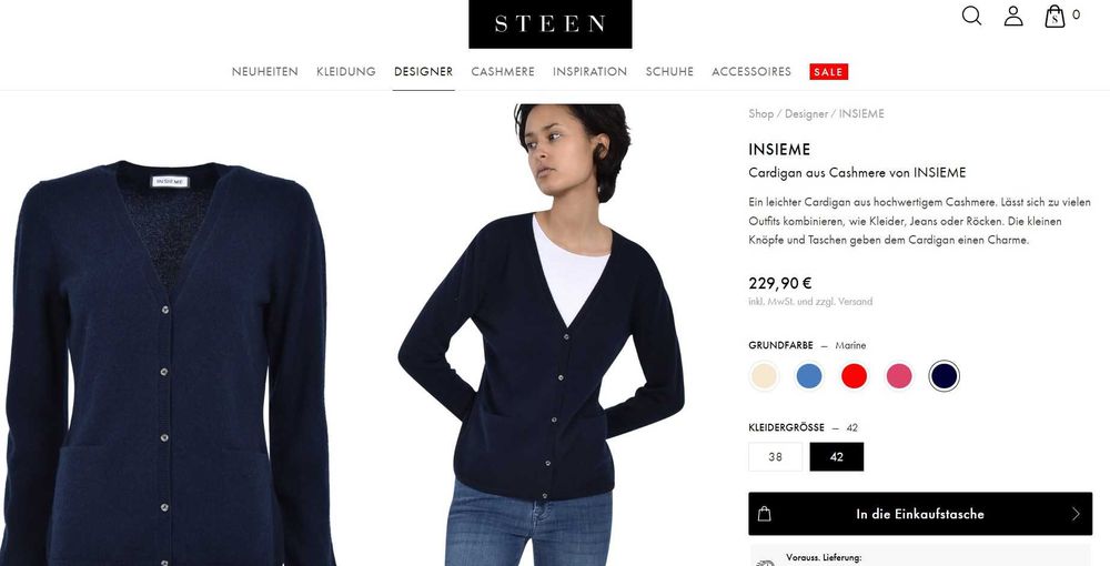 pulover 100% Kashmir, marimea L