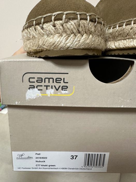 Велурени еспадрили Camel