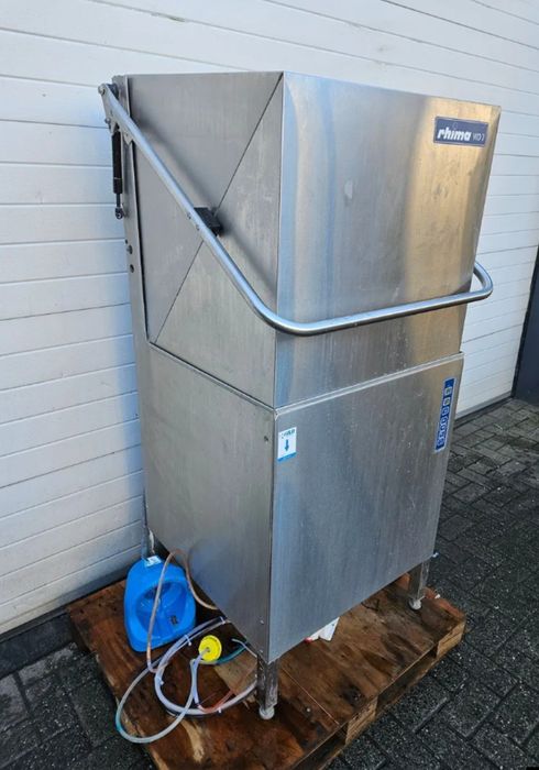 Mașină spălat vase profesională tip capotă Rhima WD7, 400V, coș 50x50