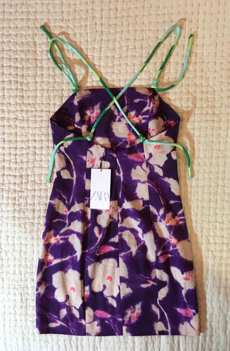 Rochie Zara din in si vascoza
