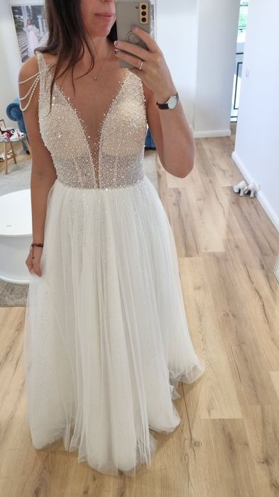 Rochie mireasa marimea 38 - firma 6 A.M.