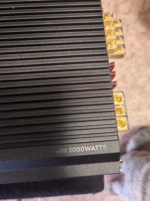 Сабвуфер и усилитель 4-ех канальный