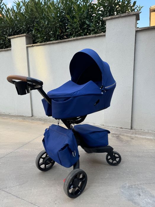 Бебешка количка Stokke® Xplory® X в син цвят