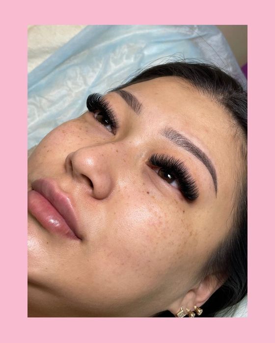 Наращивание ресниц 5000 любой обьем