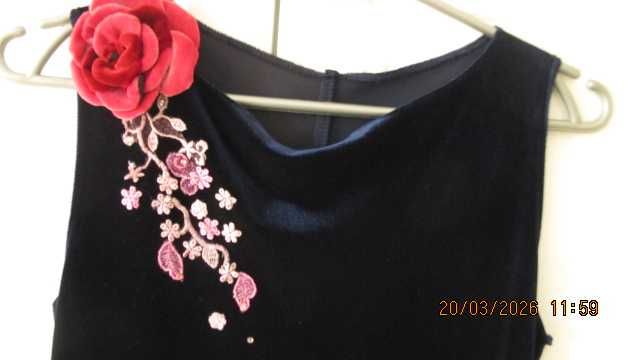 rochie de seara foarte eleganta din catifea mar 38