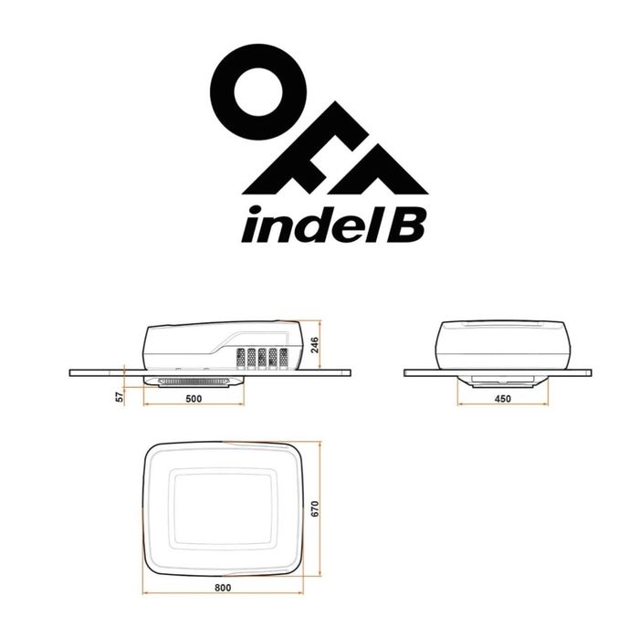 Aer conditionat IndelB Plein Aircon 12 V pt rulota/autorulota/camper