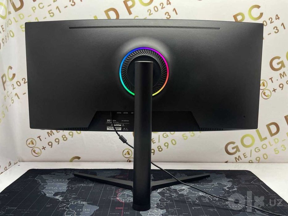Monitor XTECH 34 165hz CURVED "VA" / Arzon manitor lar bor yana