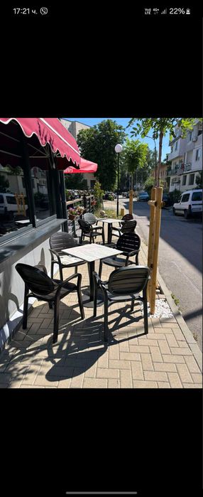 Маси и столове - Чадър от заведение