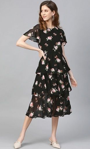 Rochie cu volane Dorothy Perkins