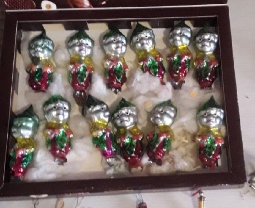 Игрушки ёлочные,СССР,50х гг и ранее