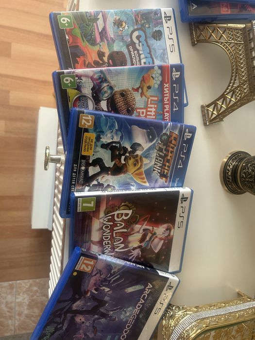Диски игры ps 4,5