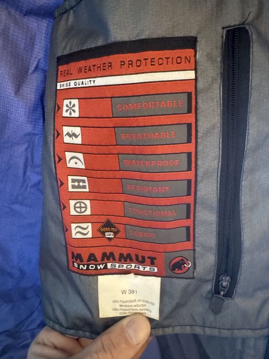 geaca mammut gore tex trilaminat